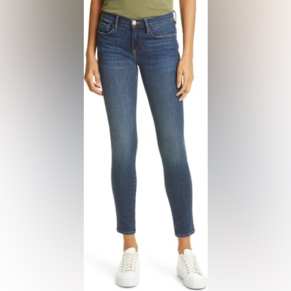 Frame Denim Le Skinny de Jeanne Ankle Skinny Jeans Size: 25 - Picture 1 of 4